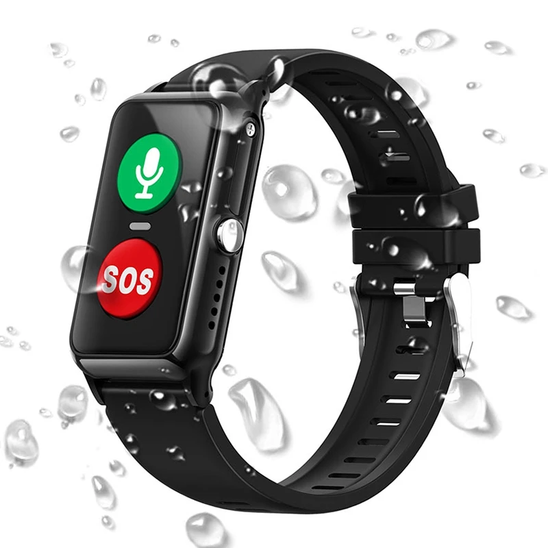 A70 Elderly Fitness Tracker Wristband GPS WIFI Heart Rate Electrocardiogram Body Temperature Monitor A70 Smart Watch