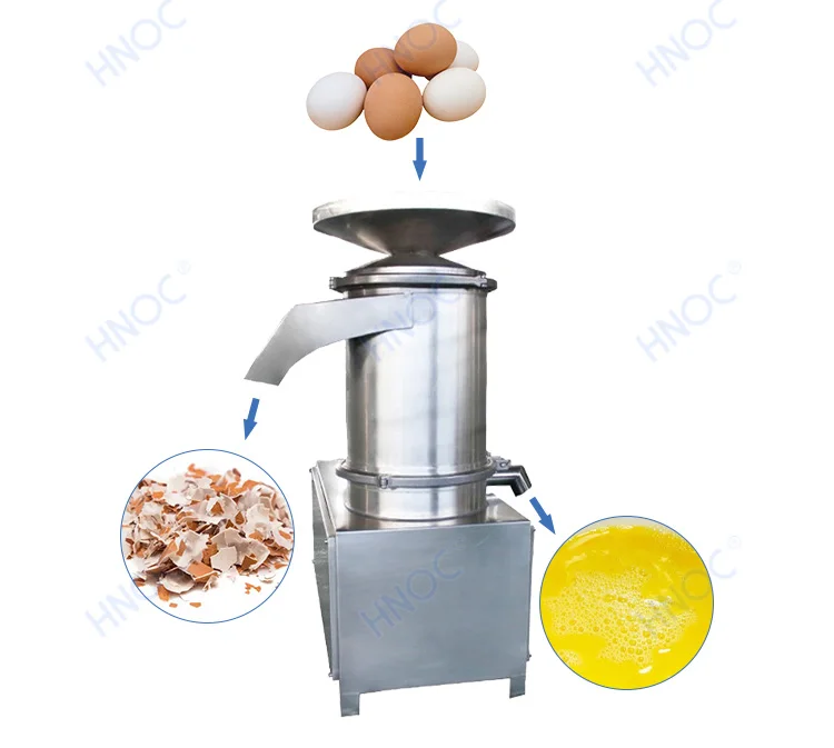 Electric Beat Breaker Cracker Fresh Egg Liquid Shell Crack Separate Industrial Egg Break Machine