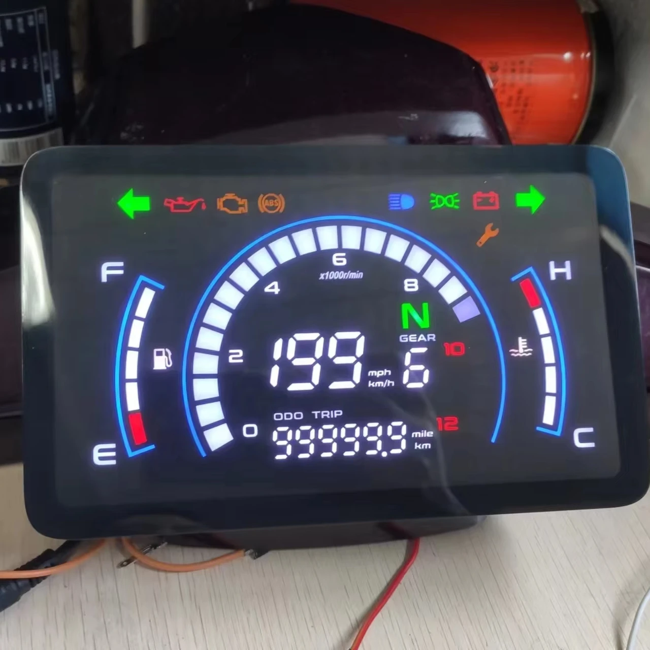 HYOSUNG GV125ccメーター デジタル/アナログ HYOSUNG GV125ccメーター デジタル/アナログ 正規品]KOSO RX2+