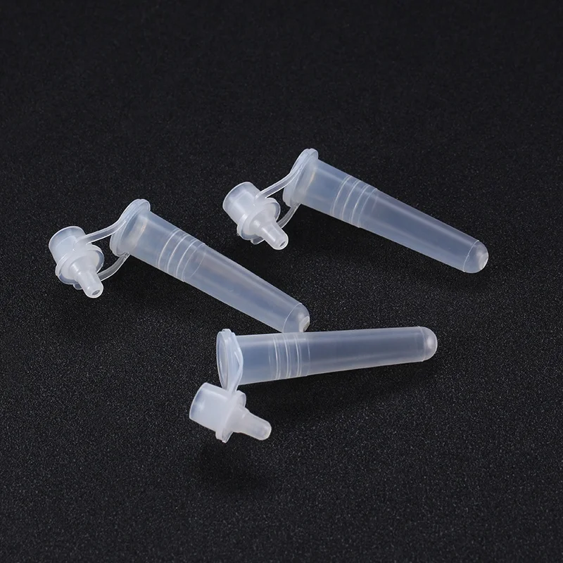 Laboratory Tube Plastic Dna Rna Extraction Transparent Tube 1ml 2ml 3ml ...