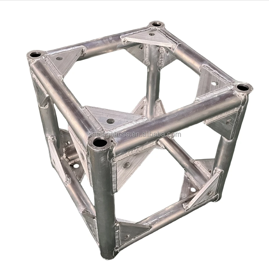 400mm aluminum screw truss six way box truss corner bolt truss connection accessories for event concert-2