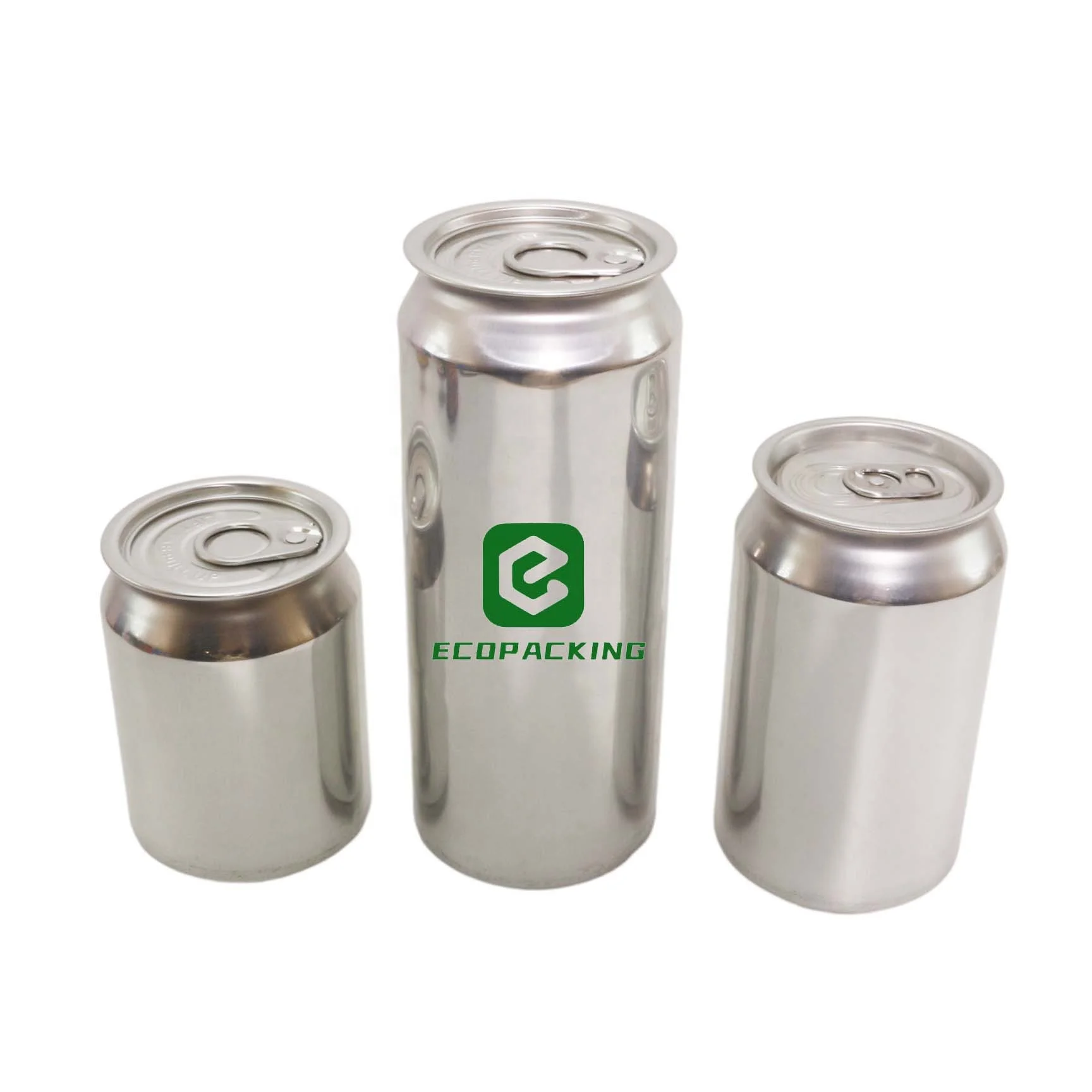 IN STOCK 250ml 330ml 500ml Round Aluminum Beer Beverage Can for Soft Drink Milk