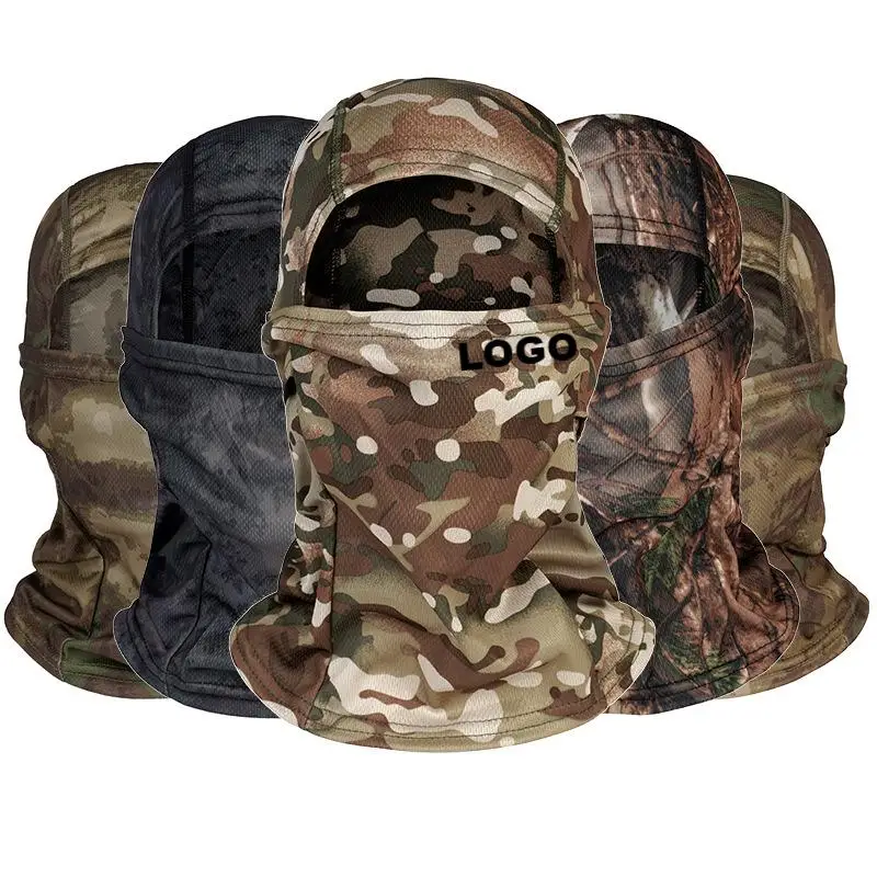 Outdoor - Halsdoek, multifunctionele doek, hoofddoek, sjaal, hoofdband, camouflage, bescherming voor outdoor, jacht, vissen, military, mesh-weefsel, Real Tree Camouflage