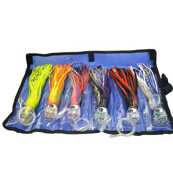 Esca Da Trolling Marlin 9'' Con Testa Inclinata – Preda Perfetta Per Tonno, Mahi, Dorado E Wahoo