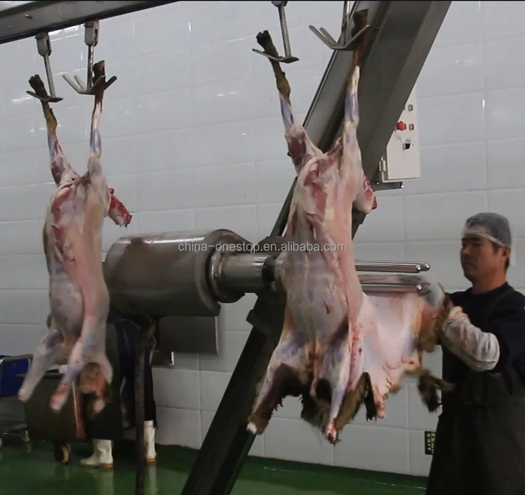 3200 sheep slaughterhouse equipment mutton slaughtering machine slaughterhouse production line