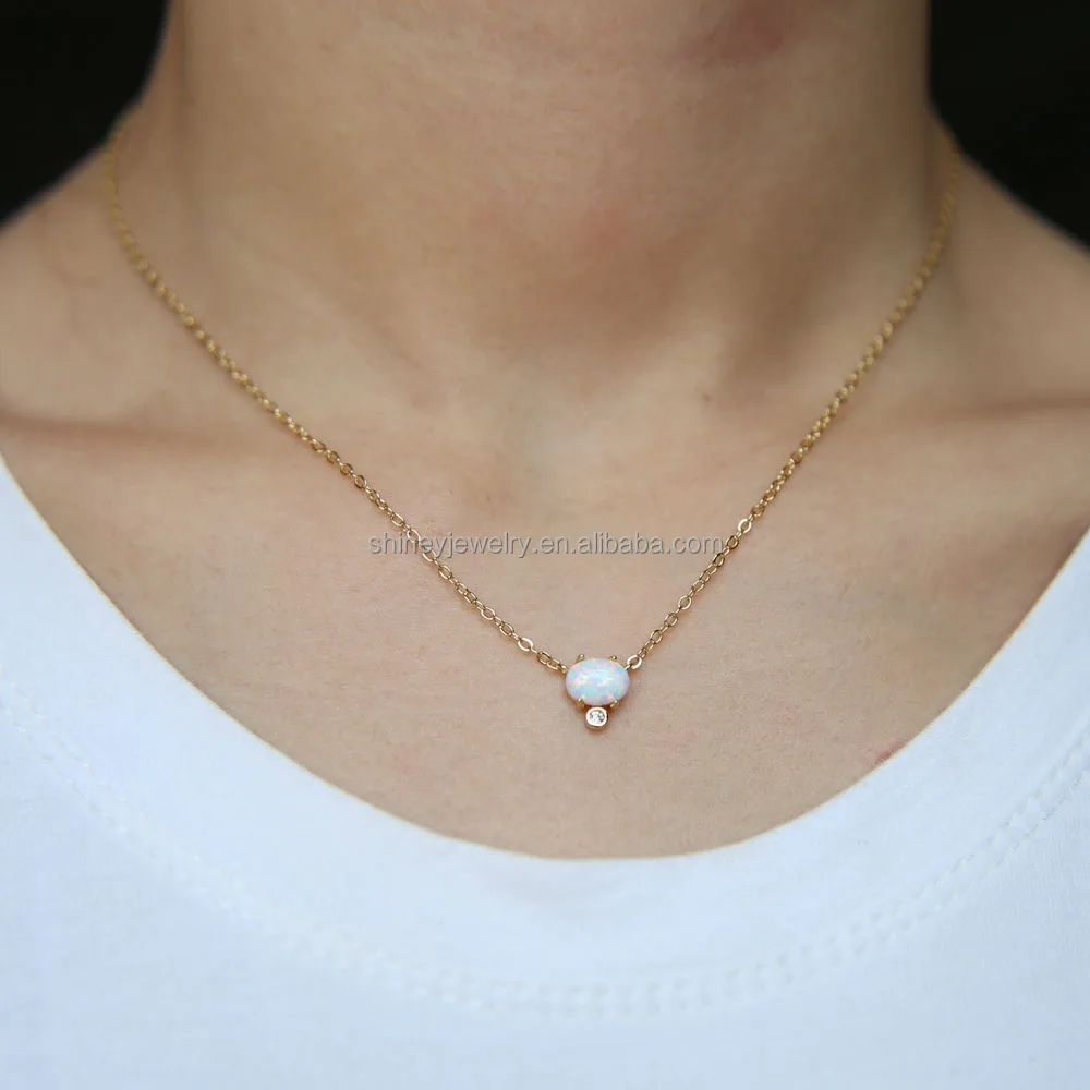 Minimal 18k Gold Necklace 