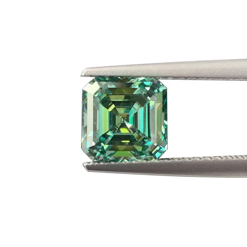 Diamante sintetico taglio pietra preziosa sciolta pietra verde blu