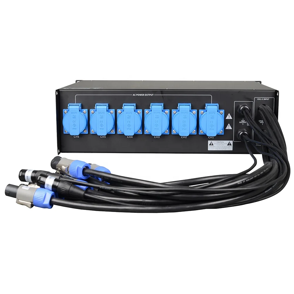 Line Array Power Supply Equipment Power Distribution Box for Stage Event Festival Entertainment Audio Sound System Power Control