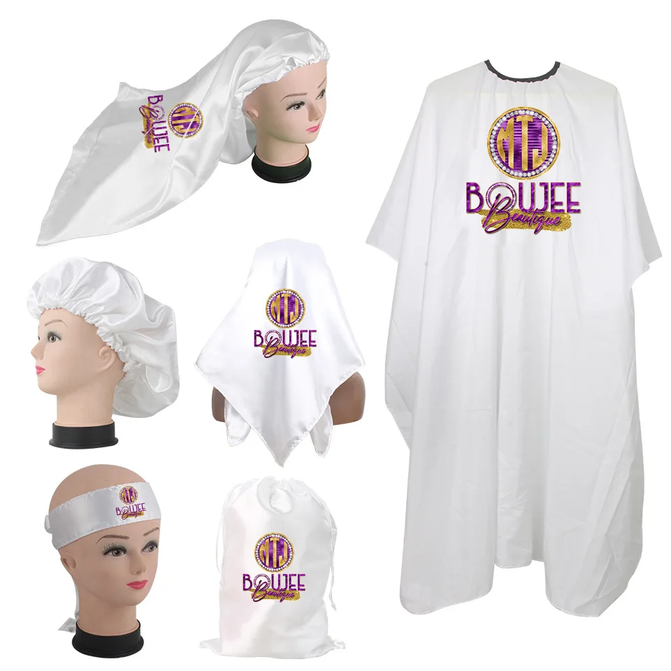 20 Wholesale Custom Hair Bags Hair Wig Edge Wrap Wig Labels Tags