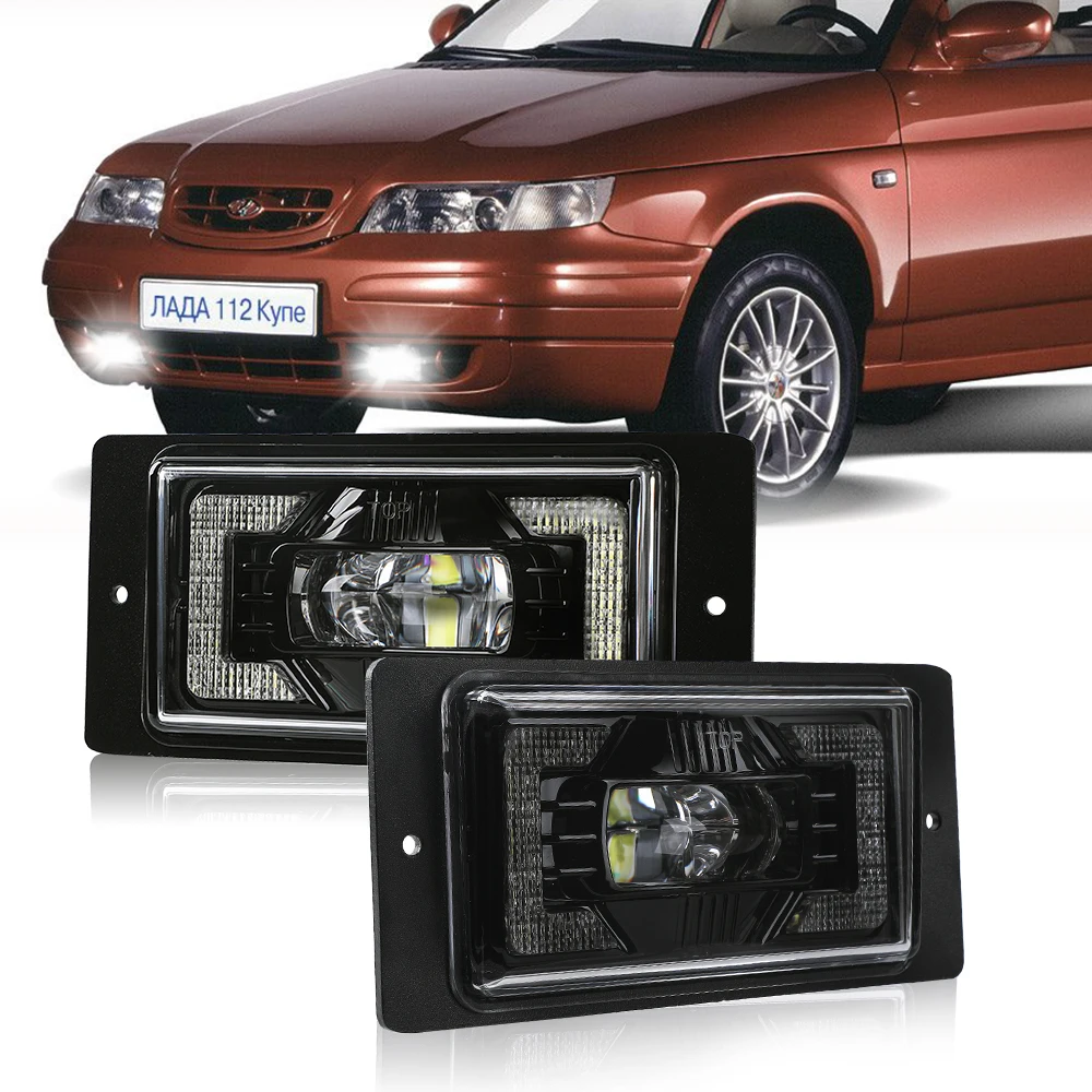Led Fog Light 2121 2110 5 Linz Drl Front Led Rear Off Road Car Fog Light for Truck Lada Granta