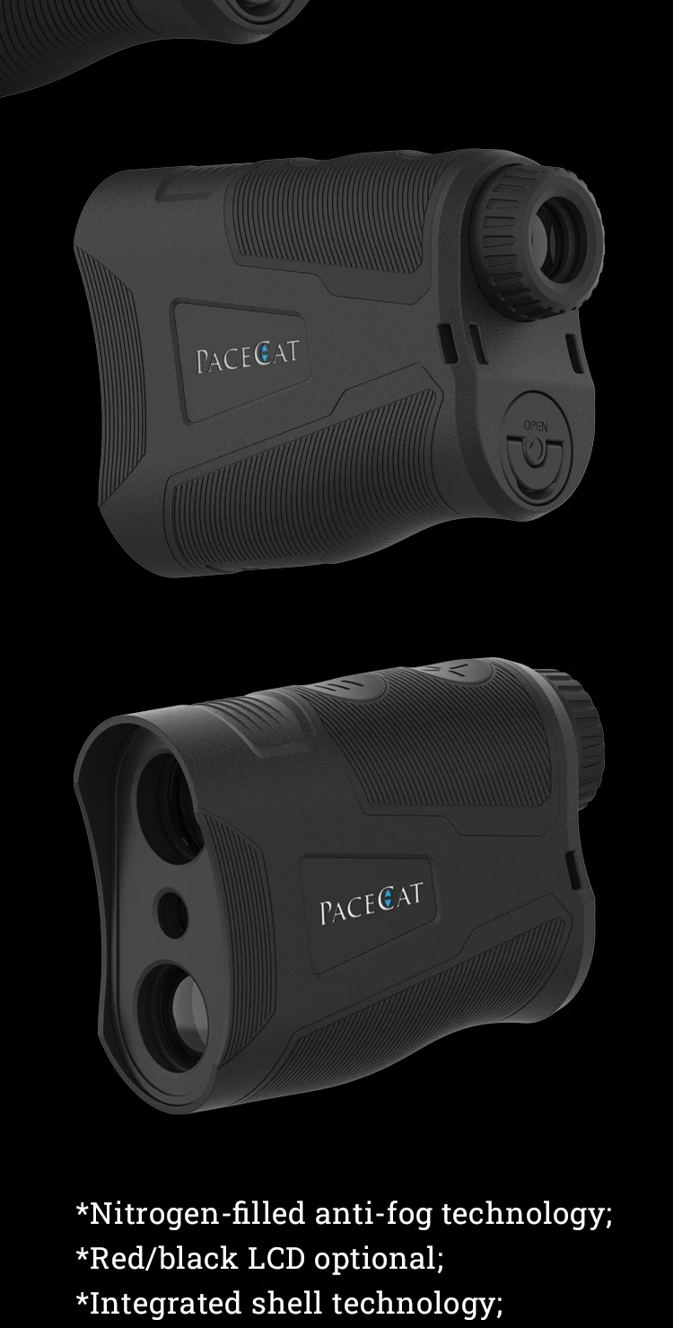 Pacecat 1000m Long Distance Hunting Rangefinder 6x Magnification Ipx7