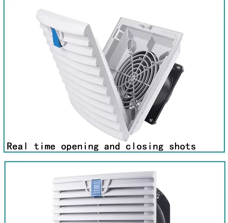 Shutter Window Cabinet Fan, 220V, ABS - detail 6