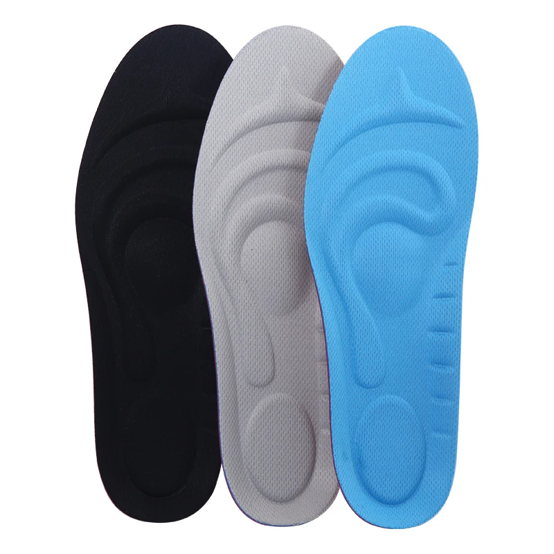 Absorb Sweat Fashion Soft Comfort Foot Cushion memory foam arch support insole for shoe