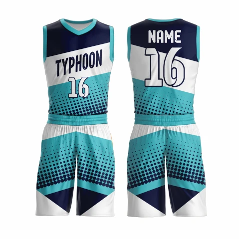 Спортивный баскетбольный трикотаж с принтом