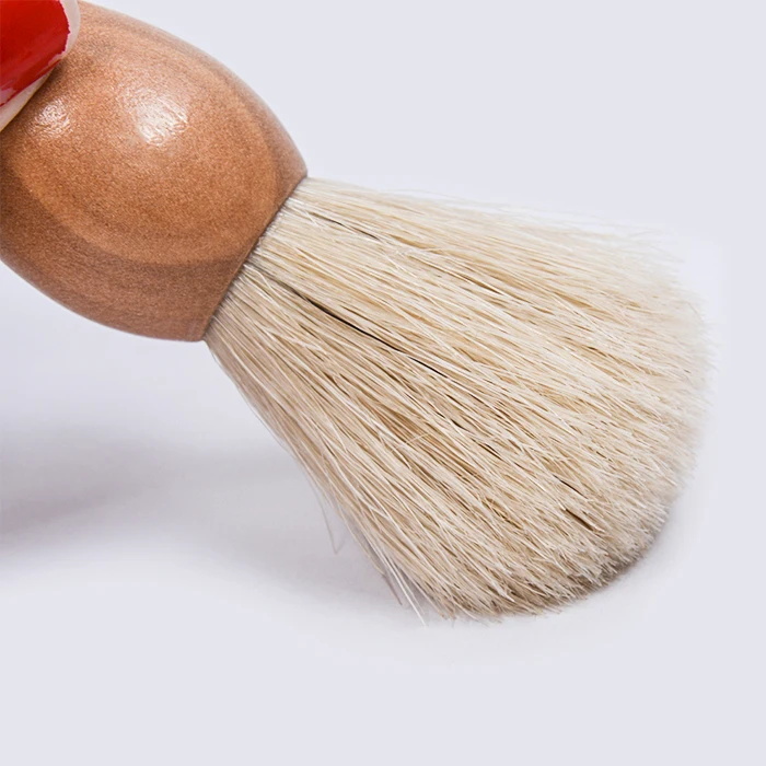 100% щетка для бритья из Кабановой щетины, дешевая деревянная щетка для бритья для мужского ухода