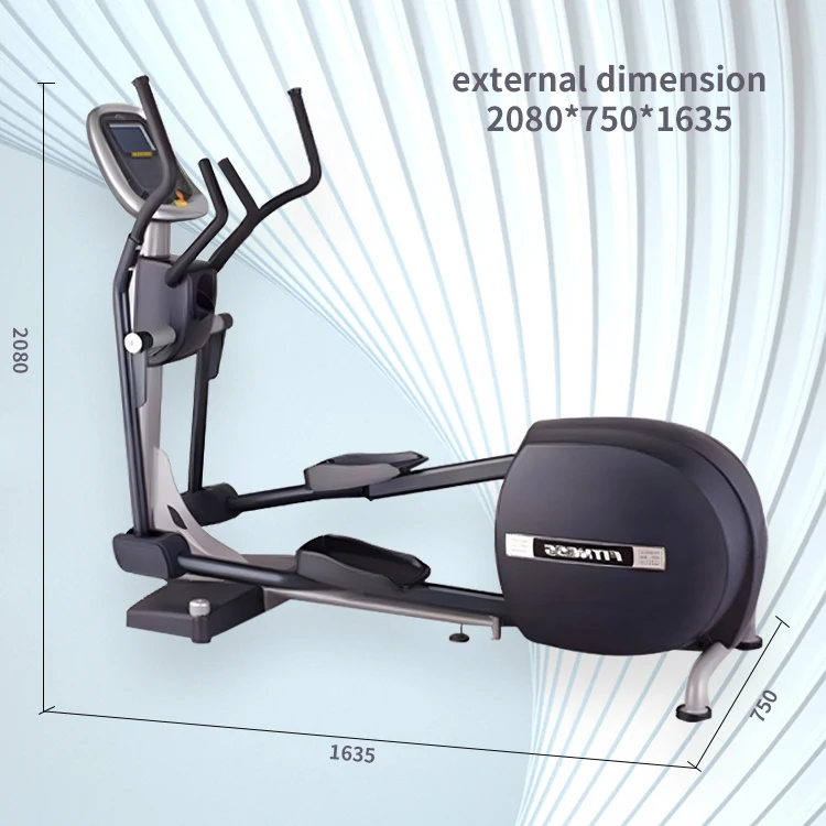 Gym Cross Trainer Fitness Elliptical Bike Walker Cycle Commercial Body  Building Meter