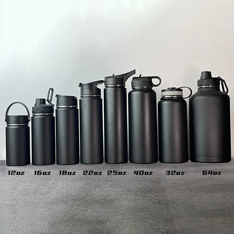 Inner Ceramic Coating 32oz Insulated Water Bottle With Straw,Premium