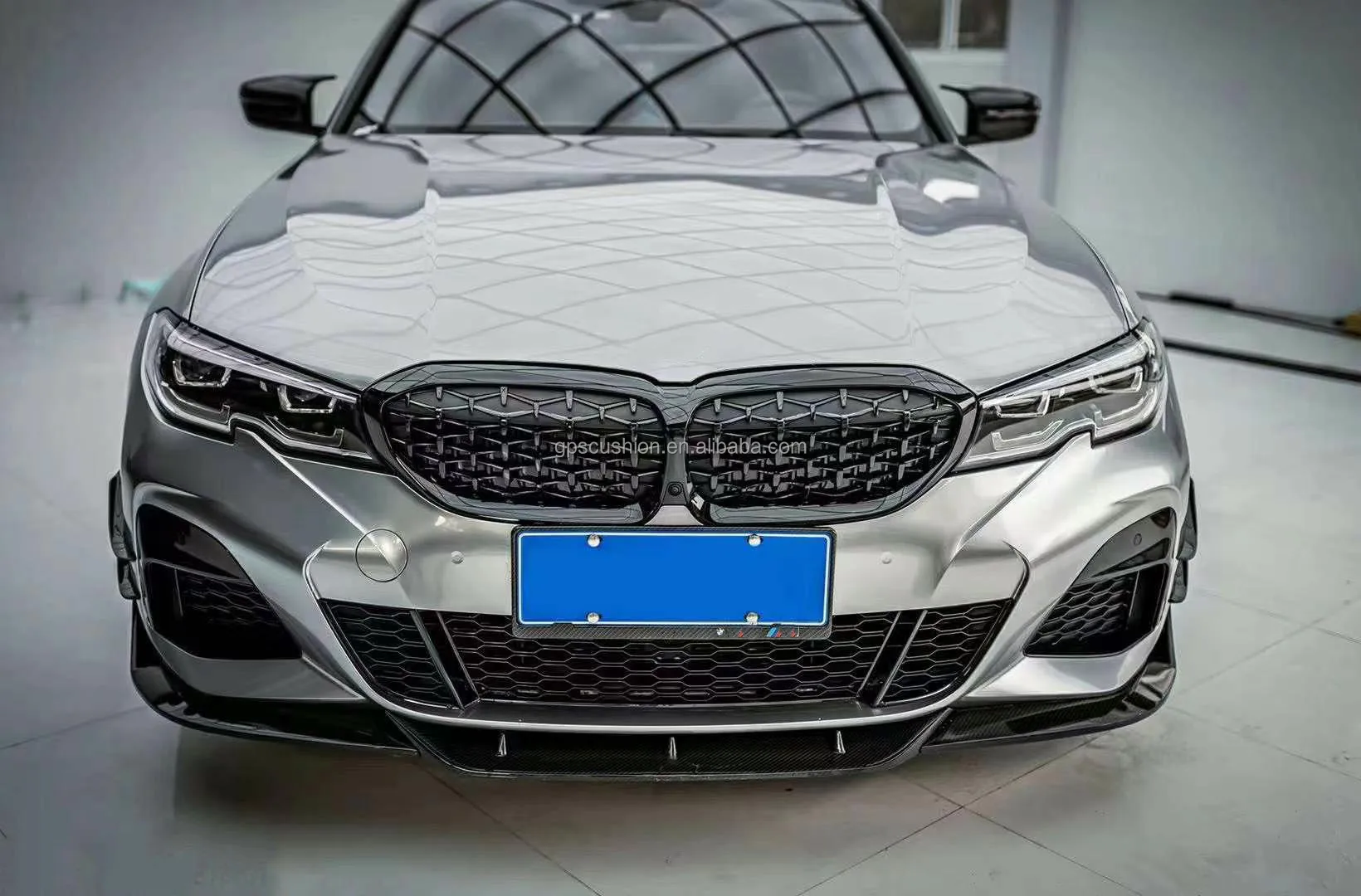 Forged Carbon Front Lip Extension Splitter For Bmw G20 318i 320i 330i ...