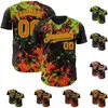 Black Orange Neon Green