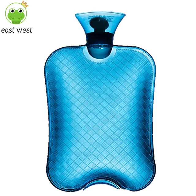 PVC Transparent Hot Water Bag with Multiple Colors and Optional Refilling. Warm Water Bag for Girls' Christmas Gift. Hand Warmer
