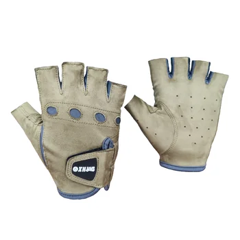Custom ultrathin soft breathable wear-resistant summer half finger cycling sports gloves