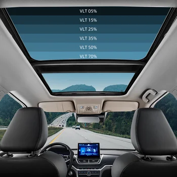 Durable PET Nano Ceramic Film  99% UV Block & 80% IR Reduction  Anti Scratch  Car Window Tint  Warranty 7-8 Years