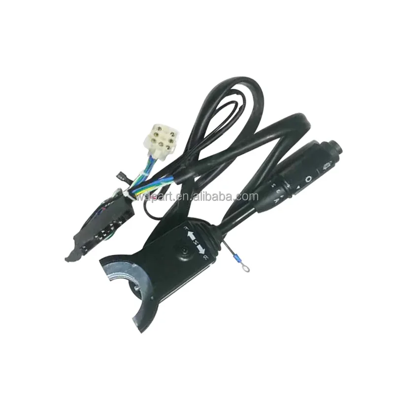 Gear Selector Switch 11039407 For Volvo Wheel Loaders (L90, L120, L160, 4400, 4500, Etc.) With Cable Harness