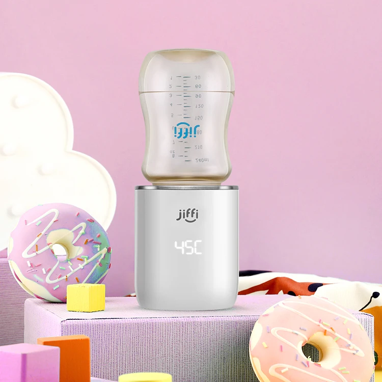 Jiffi New Design Travel Outdoor Electric USB Rechargeable Baby Feeding Milk  Portable Baby Bottle Warmer