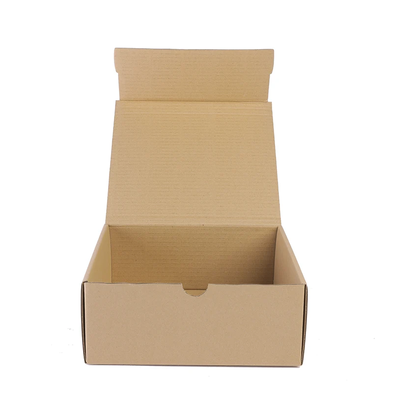 Forests Custom Printing Cardboard Kraft Paper Boxes Food Grade Material Bulk Sale Empanada Snacks Paper Packaging Box