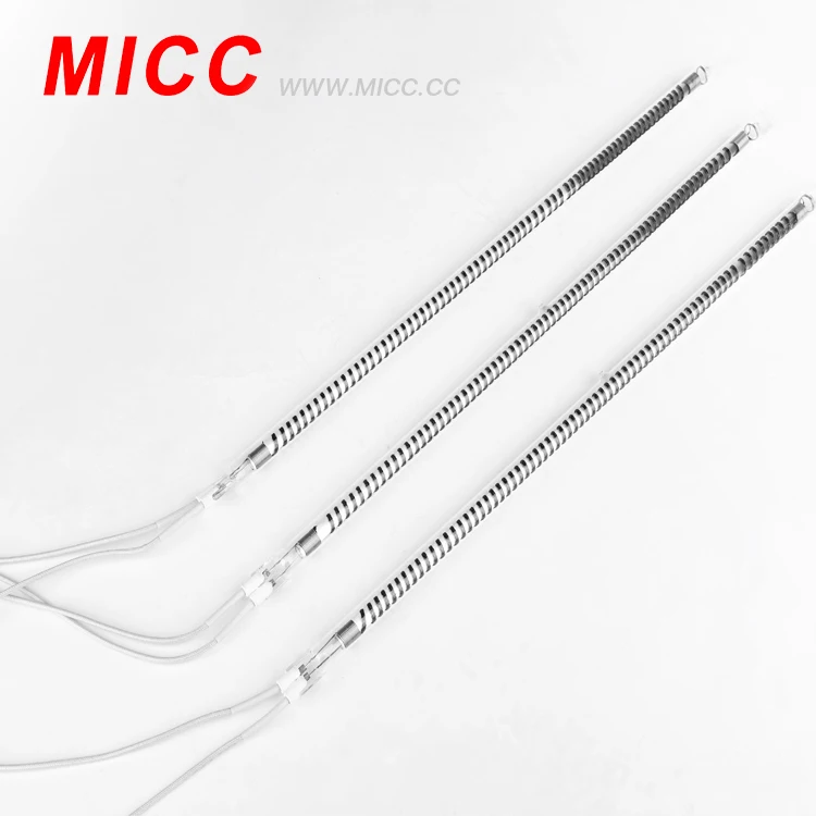 MICC Halogen Quartz Tube Infrared Heaters Quartz Heater Heating element Replacement