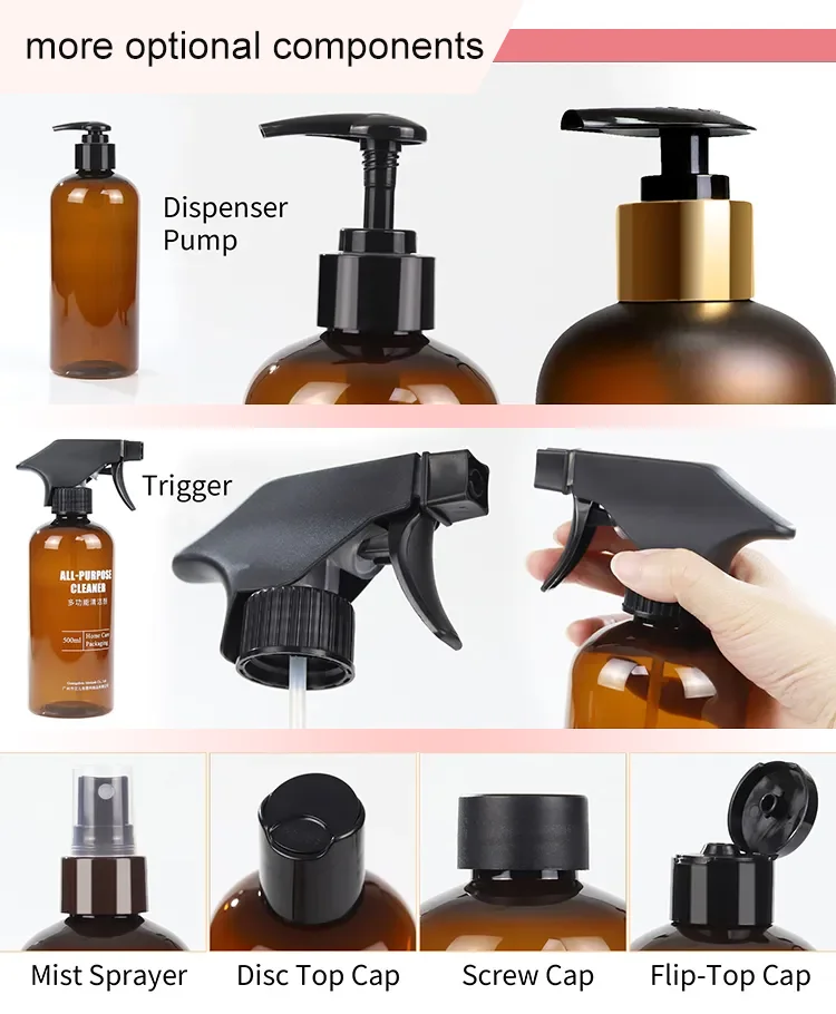 Wholesale Customize 250ml 300ml 500ml Shower Gel Shampoo Conditioner