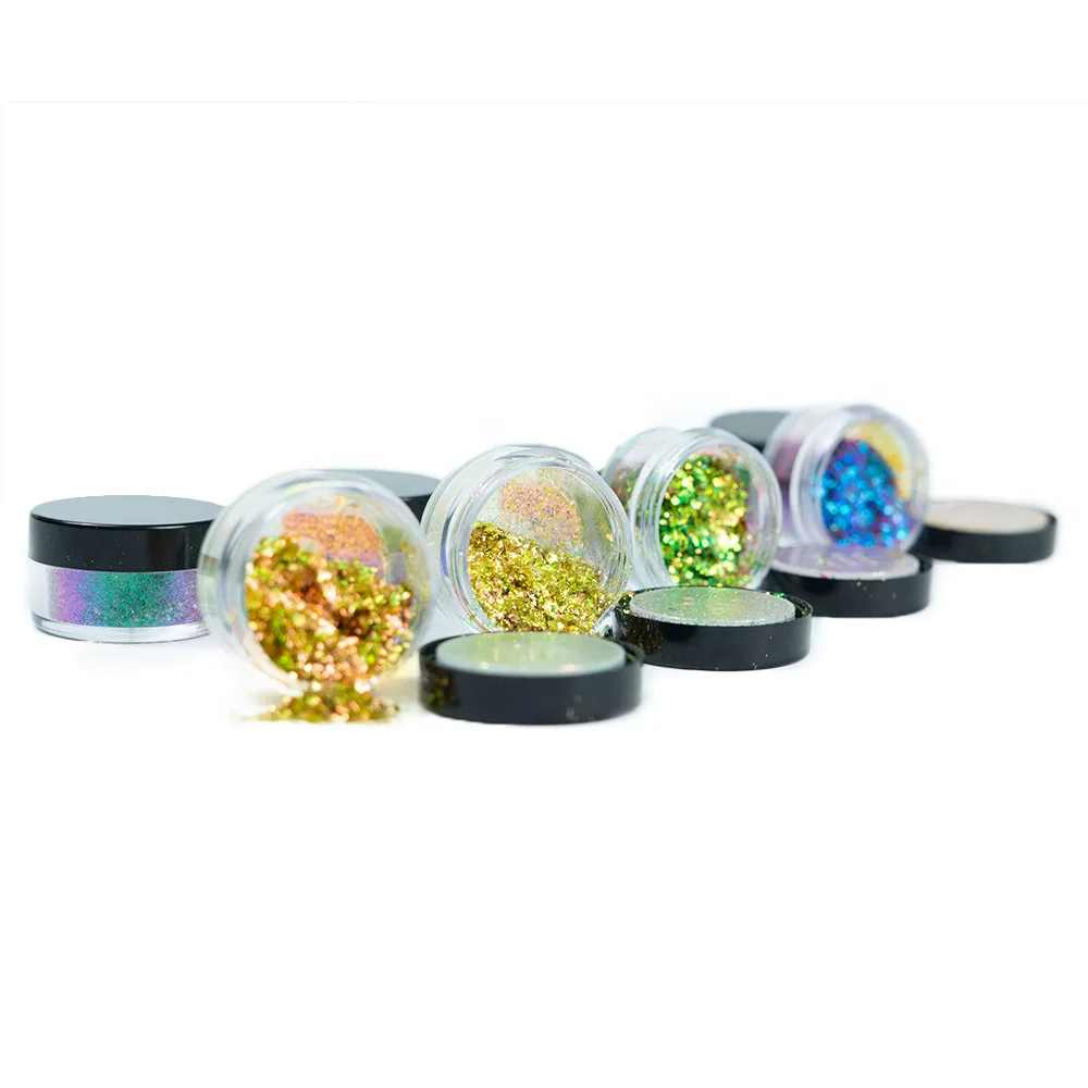 8 цветов, блестящие тени для век, ослепительный макияж глаз, фирменная косметика