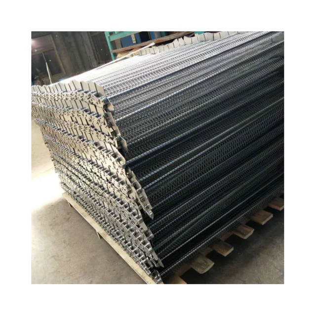 Stainless Steel TECONWAY Corrosion Proof Wire Mesh Belt Conveyor for Sludge Drying Chamber 3