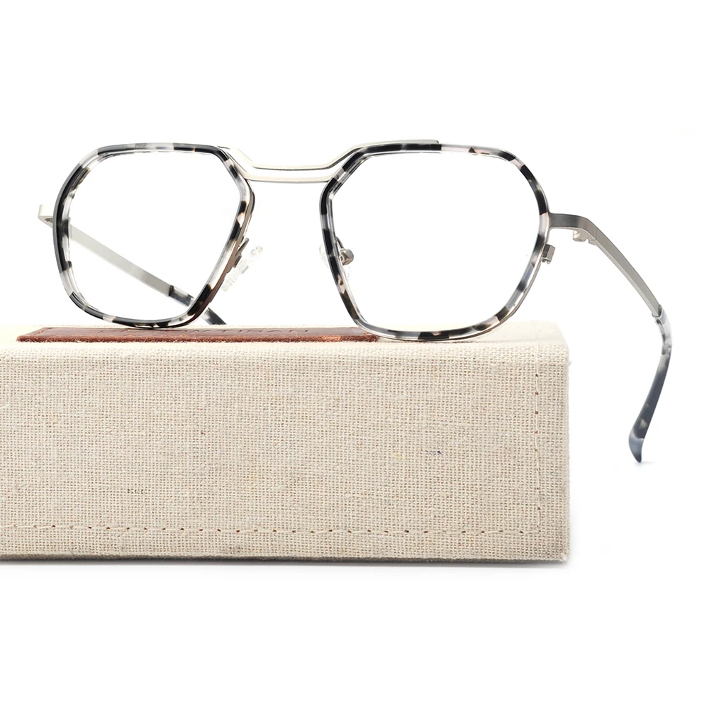 2022 Men Style  High End Quality Optical Glasses Europe Trendy Design Hot Sale Eye Frame
