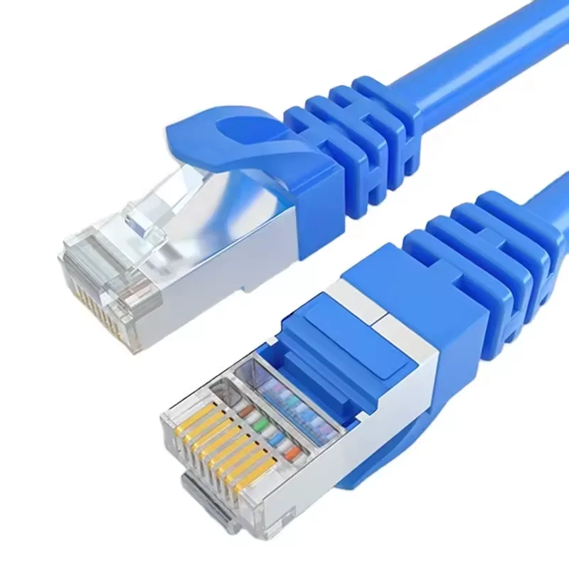 Fast Supply Flat Stp Ftp Shielded Patch Cord Speed Ethernet Cable Booster Cat7 Slim Ethernet Cable 1.5 Meters