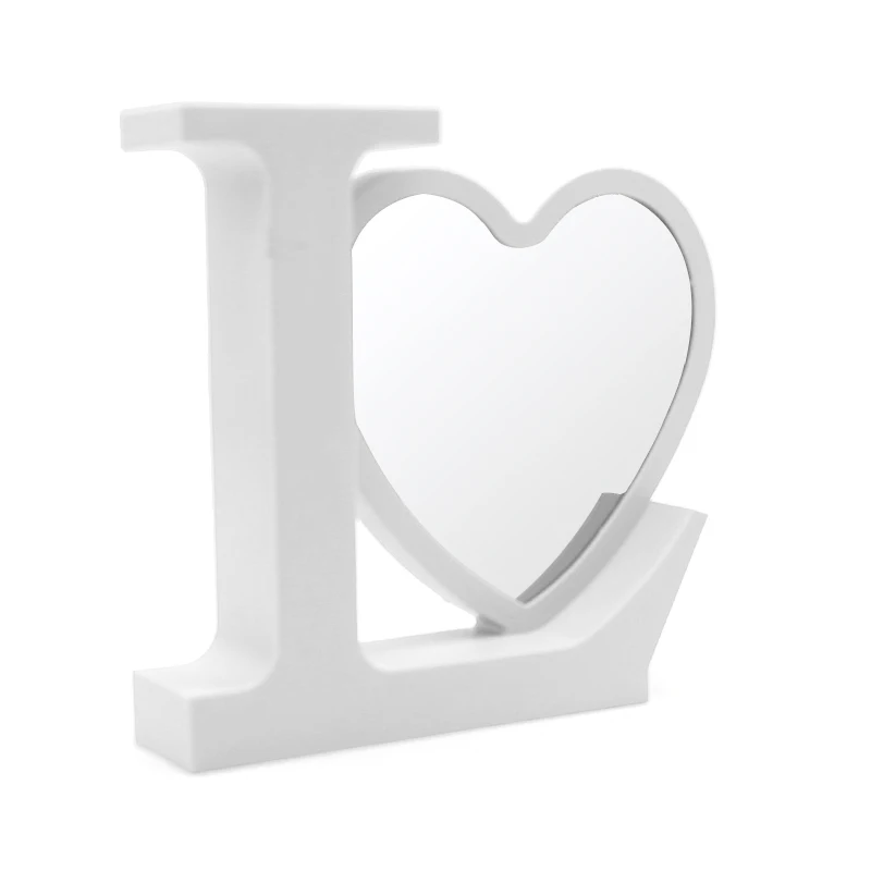 Love Magic Mirror Sublimation Blank Photo Frame Mirror Custom Led Magic