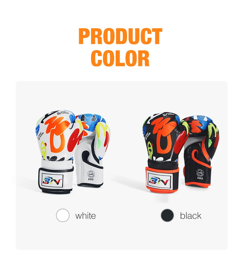 Bn Kids Boxing Gloves 6oz Mma Muay Thai Kickboxing Training Children
