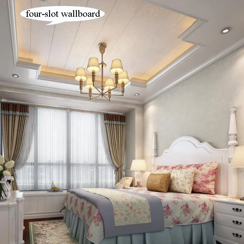 Waterproof Building Material 80mm-thickness WPC Wall Panel Partition Wall