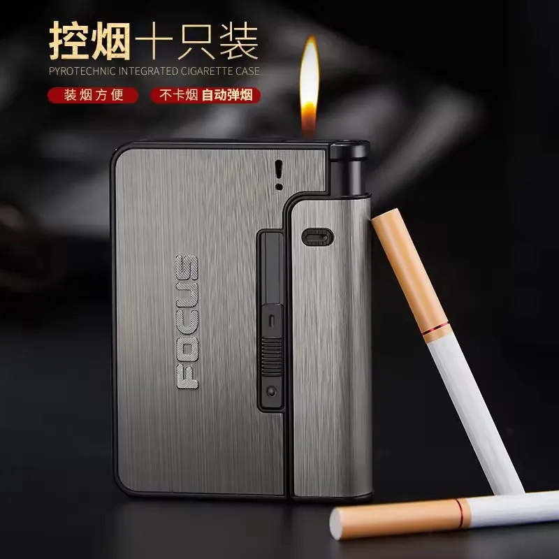 Винтажный портсигар с прикуривателем