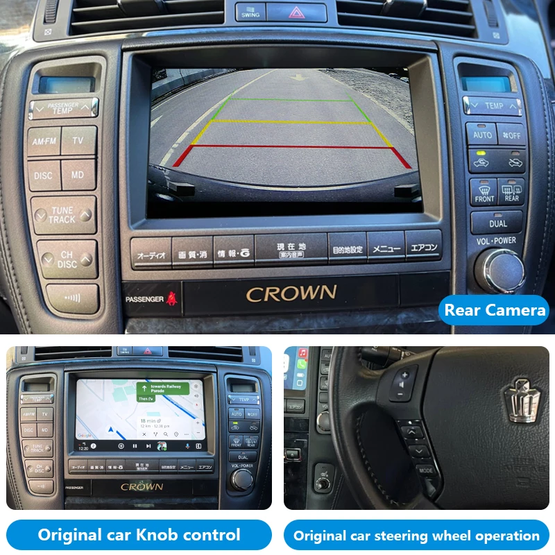 Crown Auto Electronics GRS184 OEM Head Units - Wireless Carplay