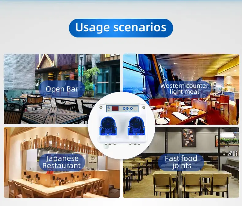 Commercial Warewash Automatic Chemical Dishwashing Dispenser For Hood