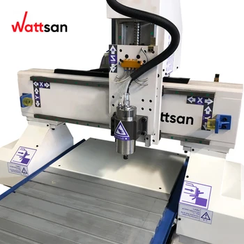 Wattsan 3 axis professional mini cnc router milling engraving cutting machine A1 6090 600x900