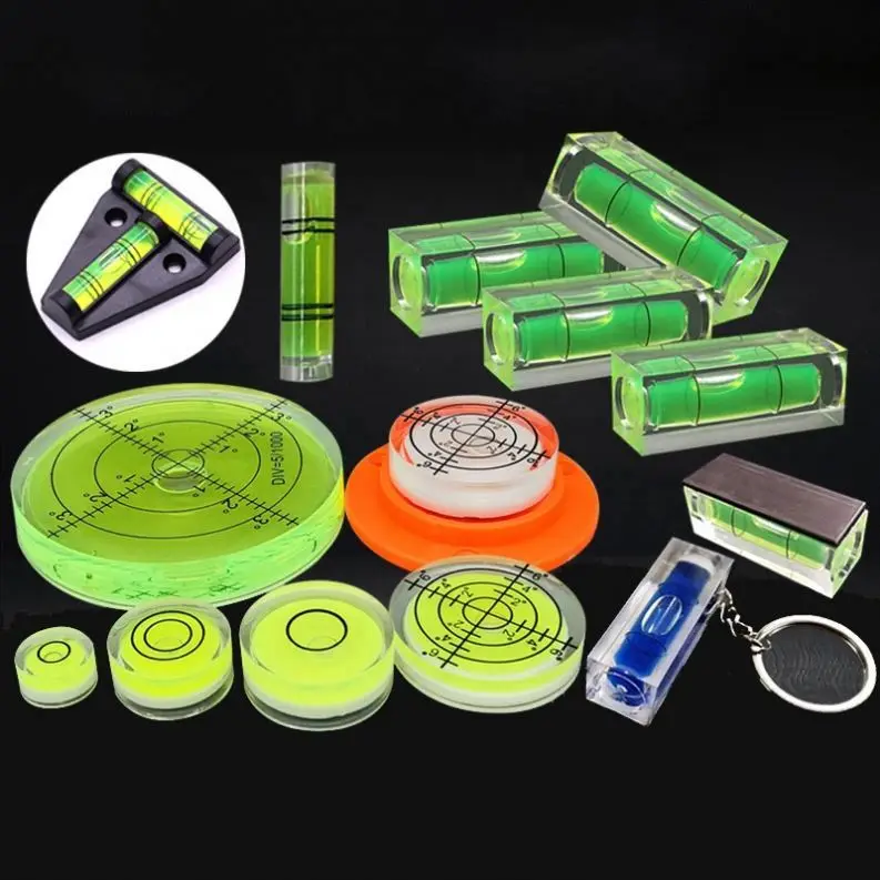 Balancer Spirit Level Measuring Precision Acrylic Bubble Level Water Vials Meter Mini Spirit Level Measurement Instrument
