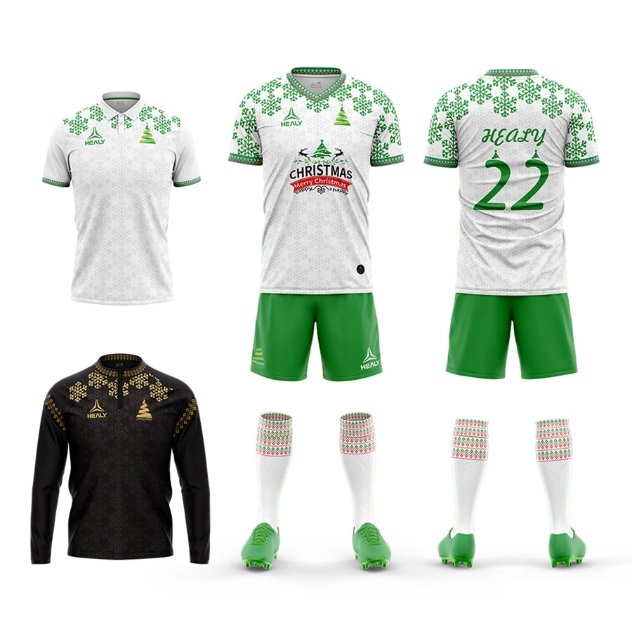 Custom Design Soccer Kit With Numbers Football Kits Full Set Soccer Kit Kids