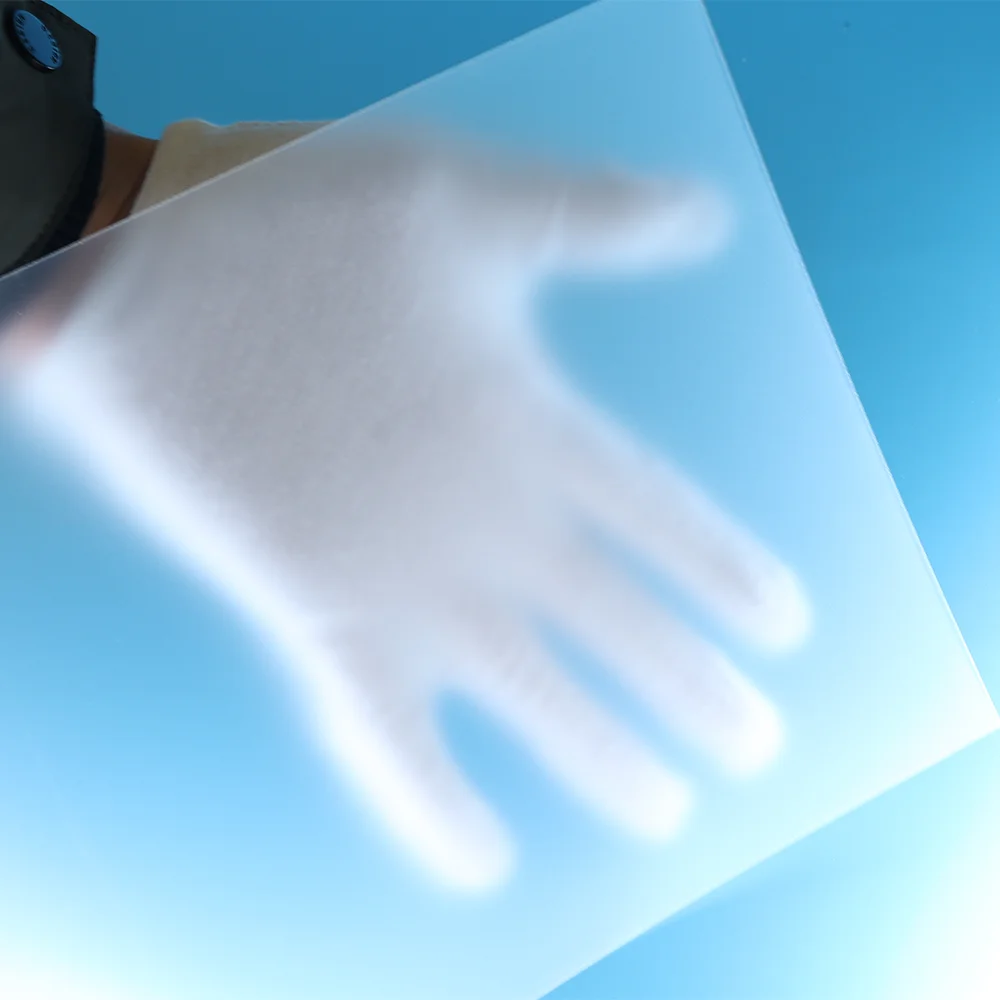 Flexible Translucent PET Diffuser Film Die Cut Pet Backlight Led Lighting Diffuser Film Rolls