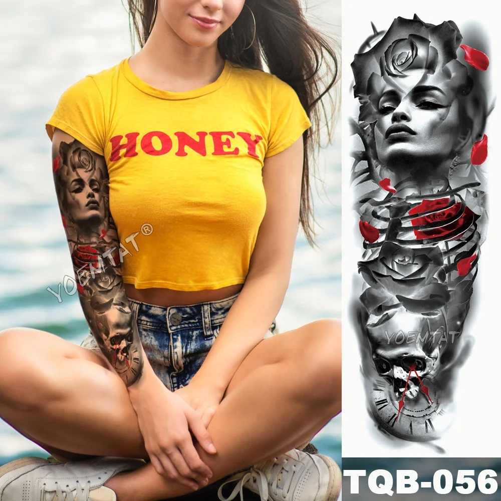 Hot Sale Artificial Sex Totem Tattoos Full Back Arm Tattoo Sticker Set For  Girls - Buy Tattoo Stickers Temporary Body Art Sexy Tattoos,Design Sexy  Black Tattoos Temporary Custom Sticker,Woman Body ...