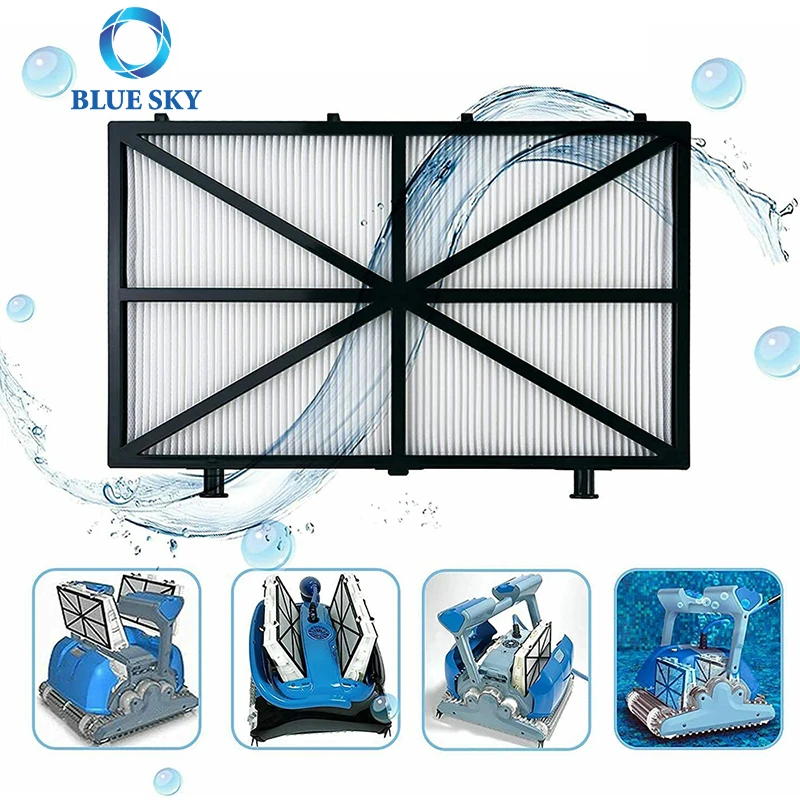 Poweka 9991433-R4 Ersatzfilter - Kompatibel Mit Dolphin Poolrobotern | 4 Stück Set