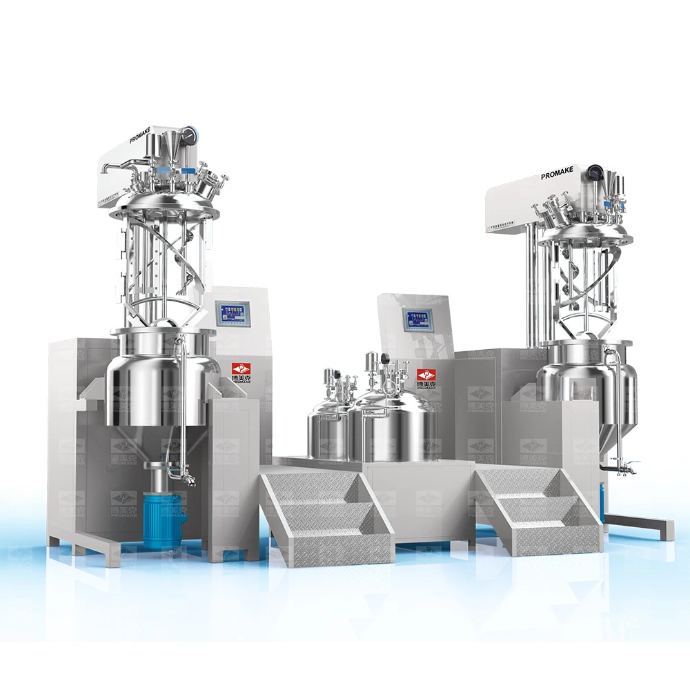 Вакуумная гомогенная машина для изготовления лосьона и зубной пасты