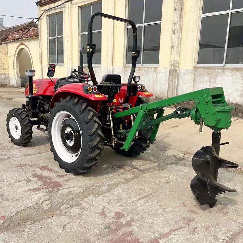 Tractor-Driven Soil Auger for Tree Planting Hole Digger Forestry Machinery