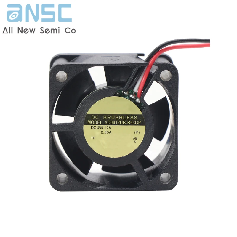 Original Axial flow fan   AD0412UB-B53GP 12VDC 0.5A 16CFM 11000rpm Case radiator Fan